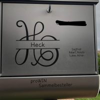 Briefkasten-Aufkleber