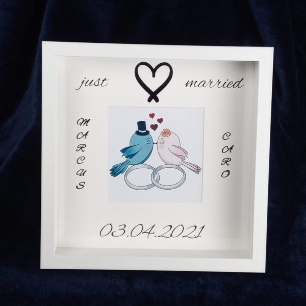 3D Bilderrahmen Hochzeit – Bild 2