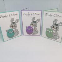 Osterkarte mit Name