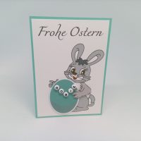 Osterkarte mit Name