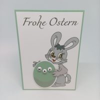 Osterkarte mit Name