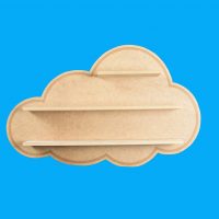 Wandregal Wolke