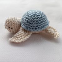 gehäkelte Schildkröte