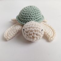 gehäkelte Schildkröte