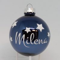 personalisierte Christbaumkugeln